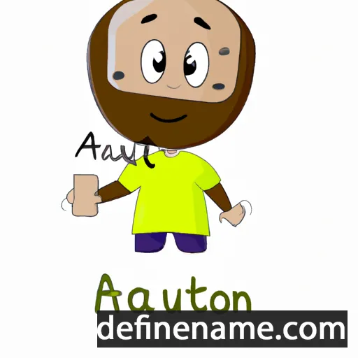 cartoon of the name Aitonui