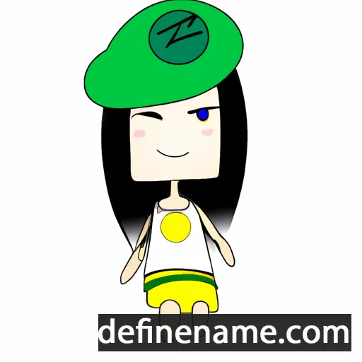 cartoon of the name Aixiao