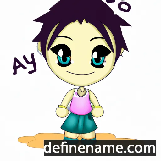 cartoon of the name Aiyoko