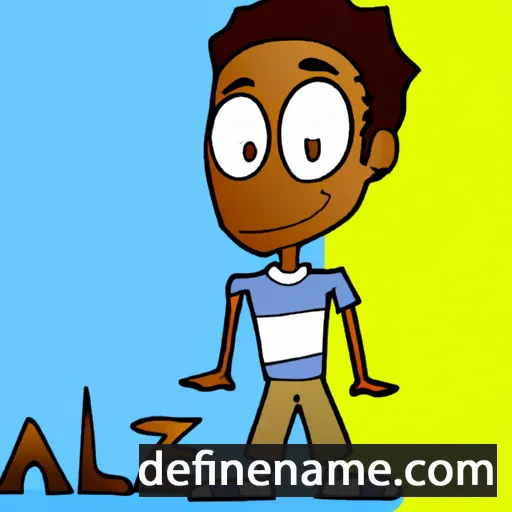 cartoon of the name Aizel