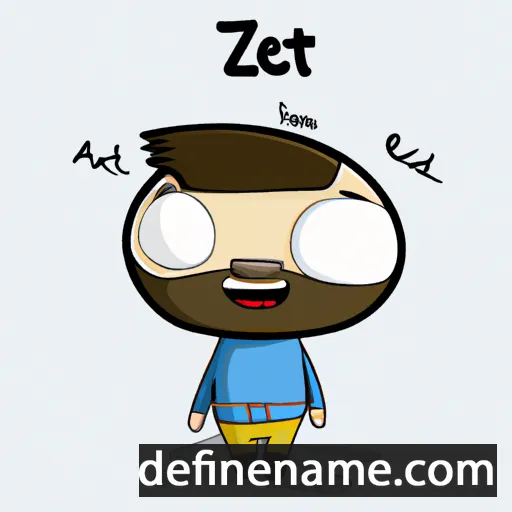 cartoon of the name Aizeti