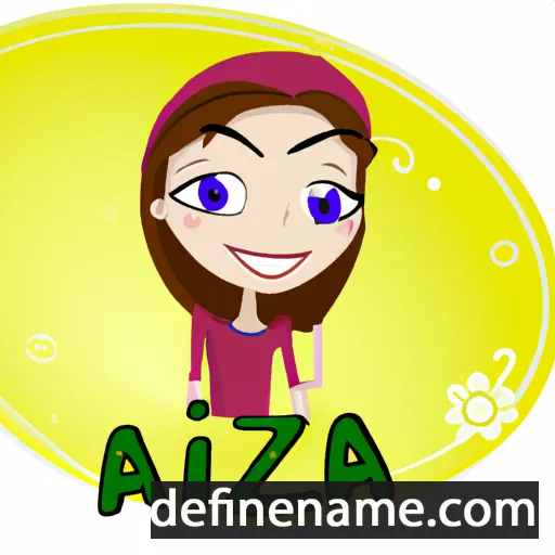 Aizza cartoon