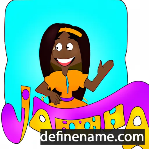 cartoon of the name Ajah