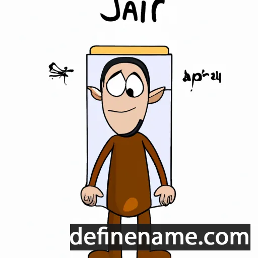 cartoon of the name Ajar