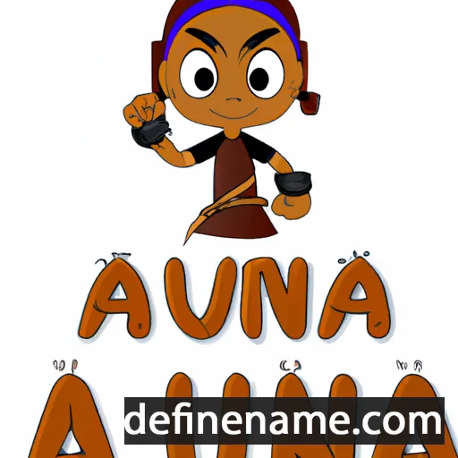 Ajuna cartoon