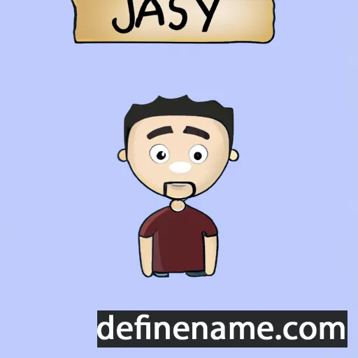 cartoon of the name Ajysyt