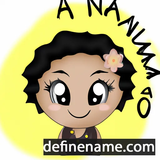 cartoon of the name Akahana