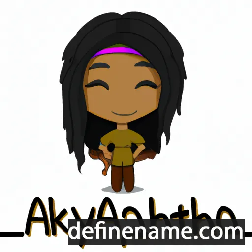 Akaiyah cartoon