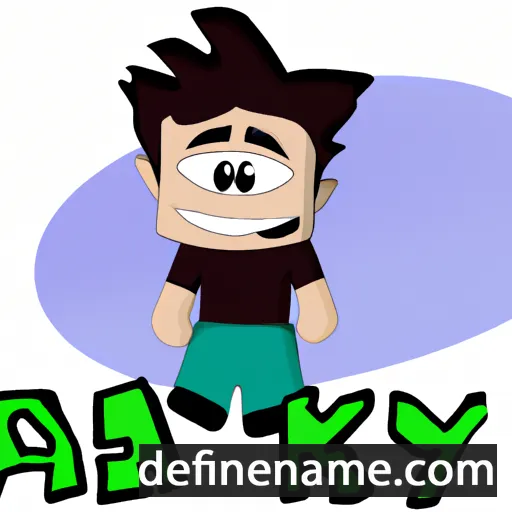 cartoon of the name Akaky