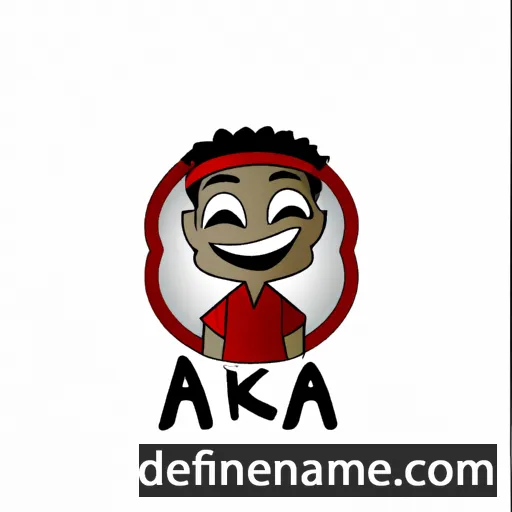 cartoon of the name Akala