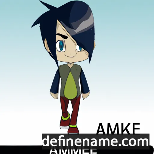 Akame cartoon