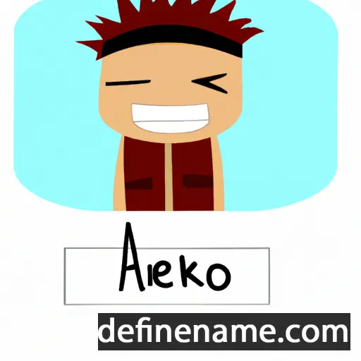 Akaneo cartoon