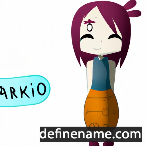 Akariko cartoon