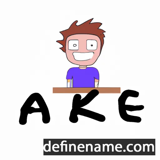 Ake cartoon