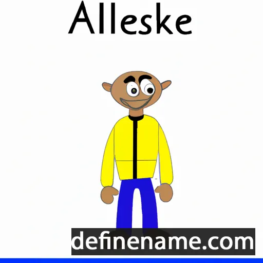 Akeleje cartoon