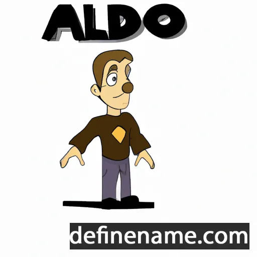 cartoon of the name Áldor