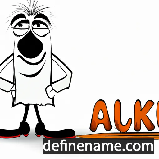 cartoon of the name Ãkuluk