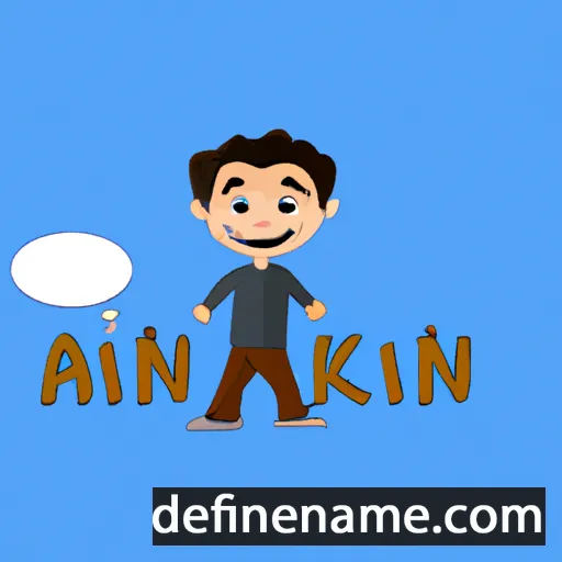 Akın cartoon