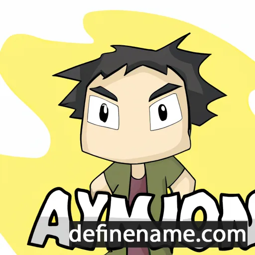 cartoon of the name Akimeyon