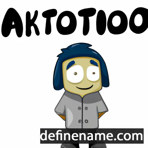 Akitoŝio cartoon