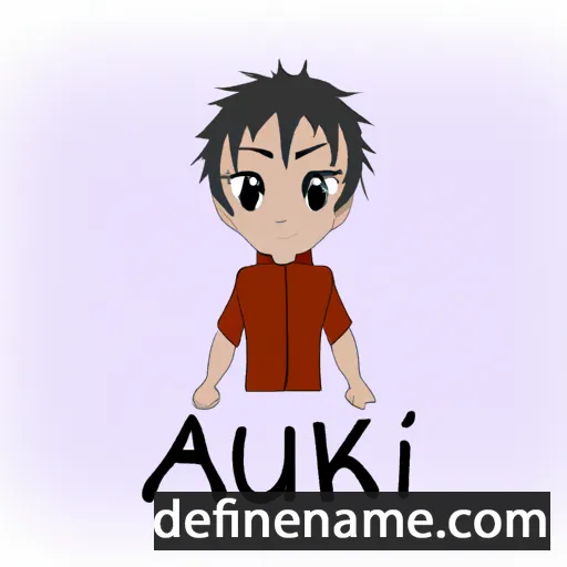 cartoon of the name Akiyuki