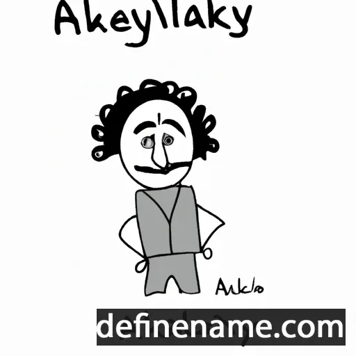 cartoon of the name Akkalenjayi