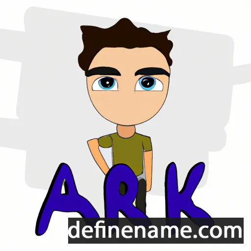 cartoon of the name Akkar