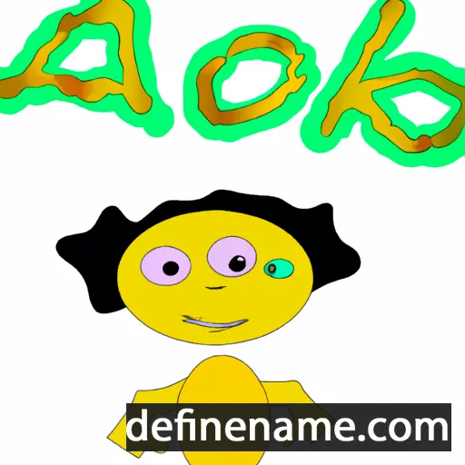 Akoĸ cartoon