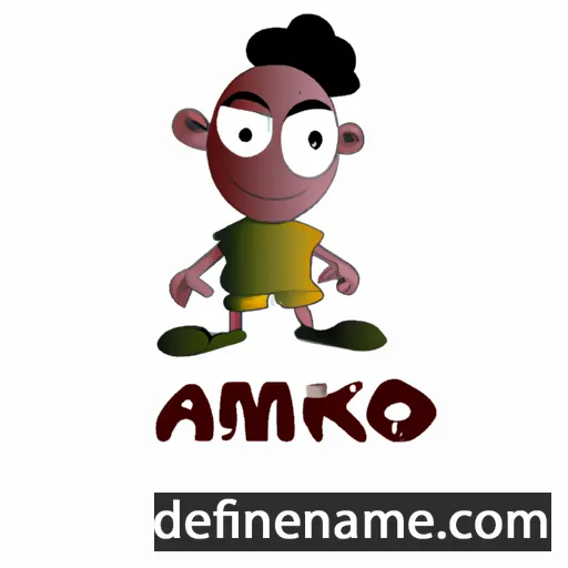 Akomo cartoon