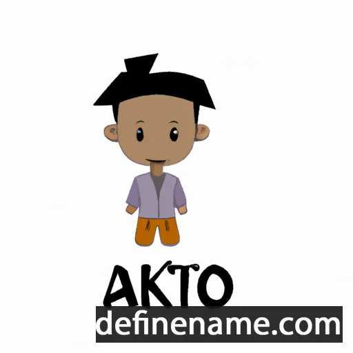 Akoto cartoon