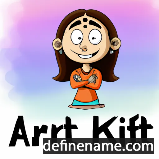 Akriti cartoon