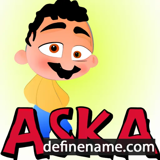 Aksa cartoon