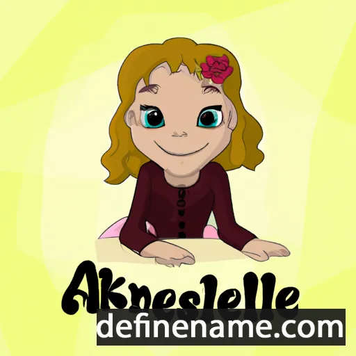 Akseline cartoon