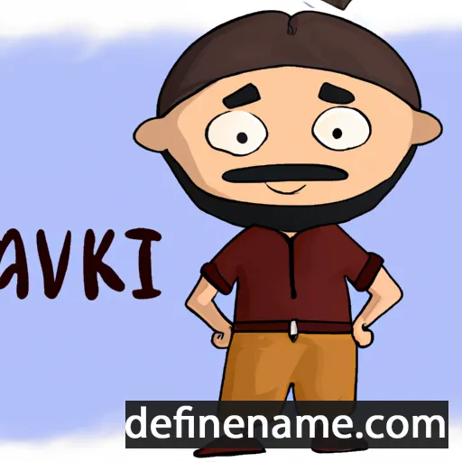 Aktavi cartoon