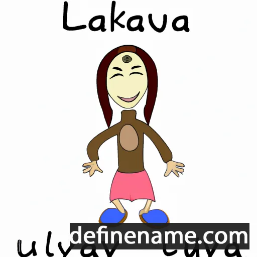 Akuvdluana cartoon