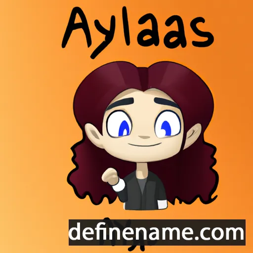 cartoon of the name Akylas