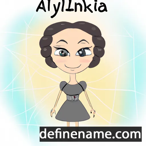 Akylina cartoon