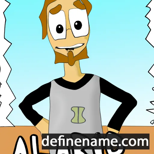 cartoon of the name Alård