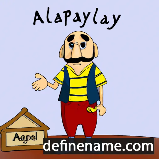 cartoon of the name Alaapıya