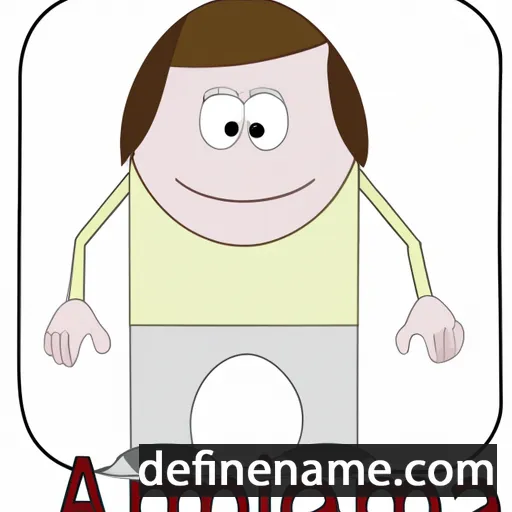 cartoon of the name Alabama