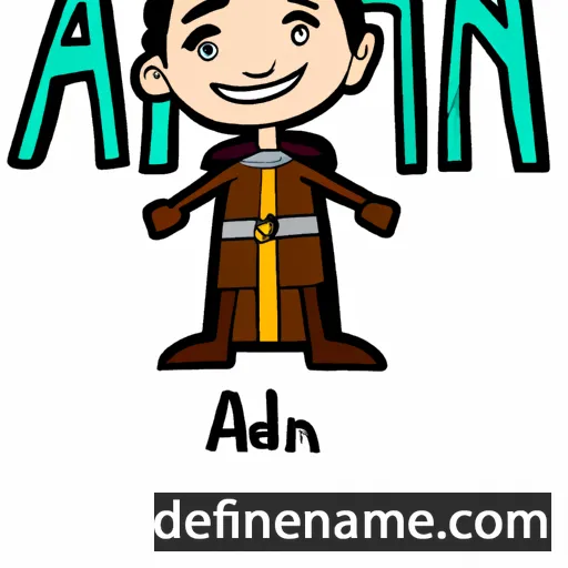 cartoon of the name Aladyn