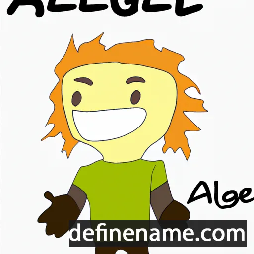 cartoon of the name Alægatæ