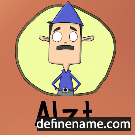 cartoon of the name Alaitz