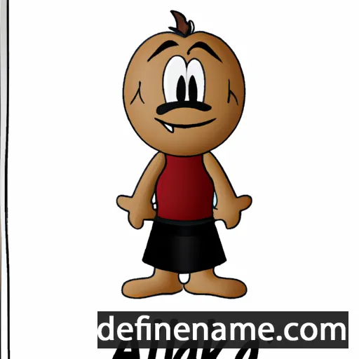 cartoon of the name Alaka'i