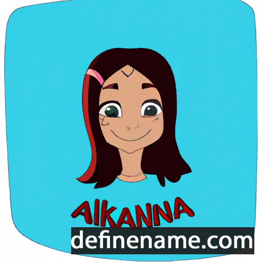 Alakina cartoon