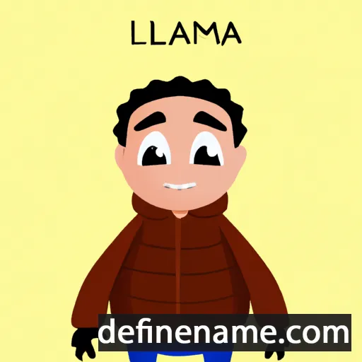 cartoon of the name Alamana