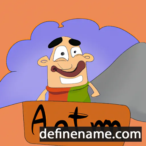 cartoon of the name Alamut