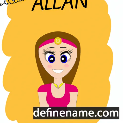 Alania cartoon