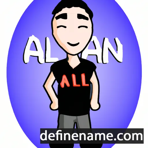 Alann cartoon