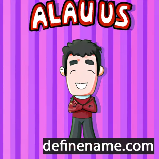 cartoon of the name Alanus